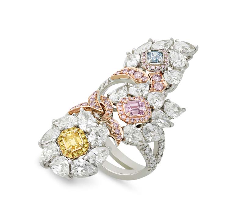 platinun zircon clasic ring